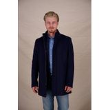 A Fish Named Fred - 32.165 - Winterjas - Navy - Warme Jas met Ritssluiting