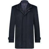 A Fish Named Fred - 32.165 - Winterjas - Navy - Warme Jas met Ritssluiting