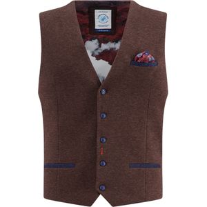 A Fish Named Fred - 32.134 - Gilet - Chocolate Brown