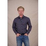 A Fish Named Fred - Bottle Row - Overhemd - Blauw