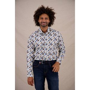 A Fish Named Fred - Various Guitars - Overhemd - Wit - Heren