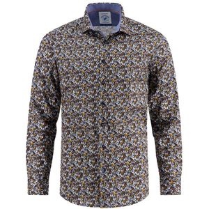 A fish named Fred - Regular Casual Overhemd - Multi