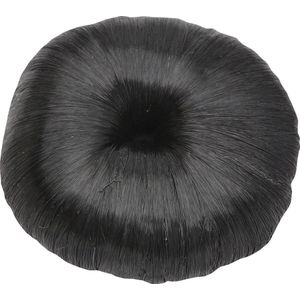Horka - Haar Donut Deluxe - Zwart - Ø 9 cm