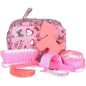 Horka Poetstas Grooming Hearts Roze 6-delig