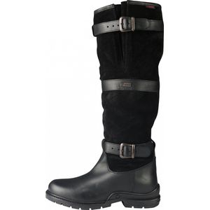 Horka Outdoorlaarzen Highlander Leer/bont/suède Zwart Maat 44