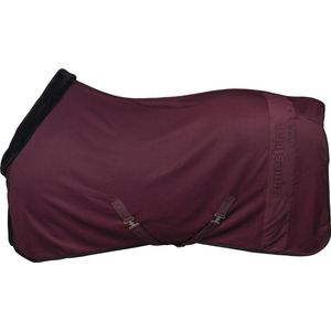 EQUESTRIAN PRO EMBOSSED SPANDEX FLEECE DEKEN (125-175, wine)