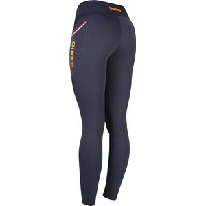 Knhs Rijlegging Full Grip Donkerblauw-oranje - 42