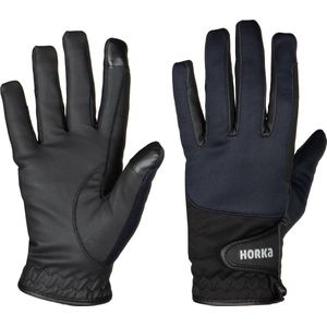Horka - Outdoor Handschoenen - Blauw / Zwart - 8 jaar