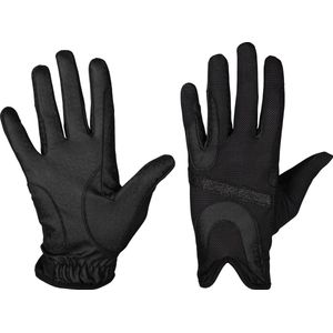 Horka - Zomer Handschoenen met Sparkle Streep - Zwart - L