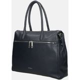 Gigi Fratelli Laptoptas / Werktas / Aktetas Dames - 15 inch - Leer - Romance Business - Blauw