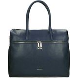 Gigi Fratelli Laptoptas / Werktas / Aktetas Dames - 15 inch - Leer - Romance Business - Blauw