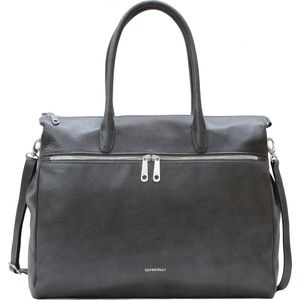 Gigi Fratelli Dames Leren Laptoptas 17 inch Romance Business ROM8007 Smoke