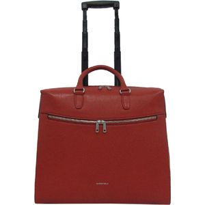 Gigi Fratelli Dames Leren Laptop Trolley 15.6 inch Romance Business ROM8015 Oranje