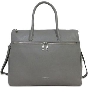 Gigi Fratelli Dames Leren Laptoptas 17 inch Romance Business ROM8007 Grijs