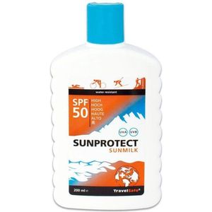 TravelSafe - Sunprotect - Zonnebrandcrème - Factor 50 - 200 ml