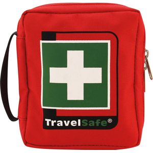 Travelsafe 23-delige EHBO-set Globe Basic rood