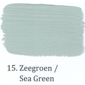 Kalkverf 1 ltr 15- Zeegroen