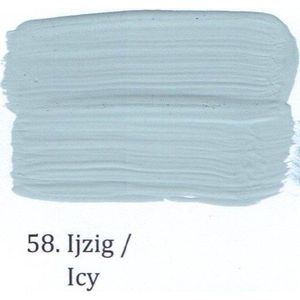 Kalkverf 2,5 ltr 58- Ijzig