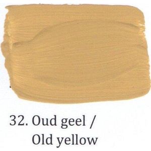 Matte muurverf 5 ltr 32- Oud Geel