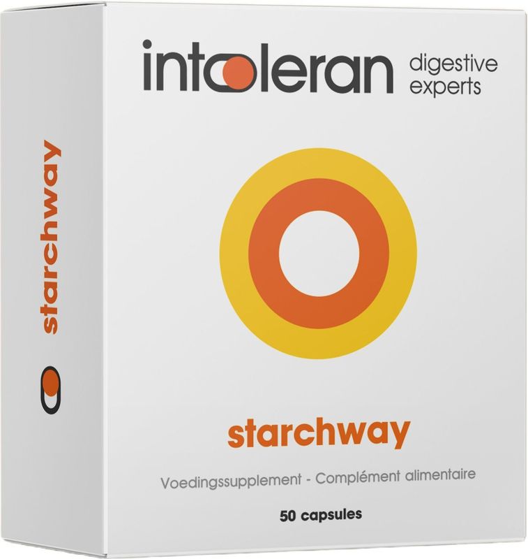 Intoleran - Starchway Proefmonster - 5 Capsules - Enzymen