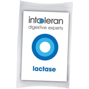 Intoleran Lactase 2500 Testpack Spijsverteringsenzymen - 6 Tabletten | Lactase enzym voor hulp bij Lactose vertering en Lactose-intolerantie | Directe werking | Klein tabletje | Vegan