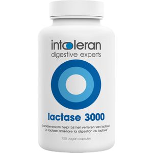 Intoleran - Lactase 3000 - Spijsverteringsenzymen - 150 Capsules