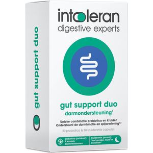 Intoleran - Gut Support Duo - Probiotica en Kruiden - Capsules