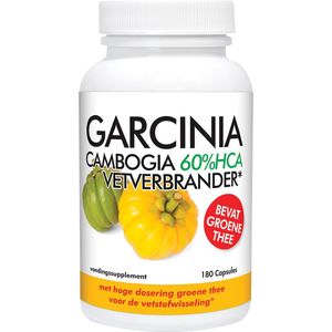Natusor Garcinia Cambogia 60% HCA Vetverbrander (180 capsules)
