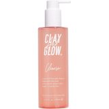 Clay And Glow - Reinigingsgel - Aardbei - 100ml - Natuurlijke Ingrediënten