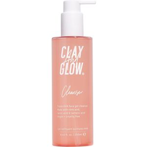 Clay And Glow - Reinigingsgel - Aardbei - 100ml - Natuurlijke Ingrediënten