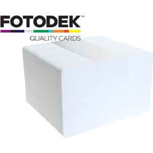 500 Blanco PVC kaarten (bankpasformaat) / Plastic cards / PVC passen