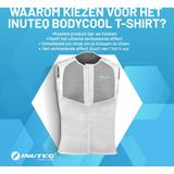 INUTEQ - Bodycool Xtreme - Koelvest - Wit - Tot 4 Uur Koeling