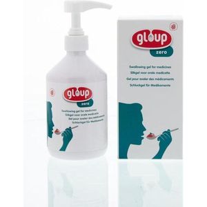 Gloup Zero medicatie inname gel framboos 500 ml