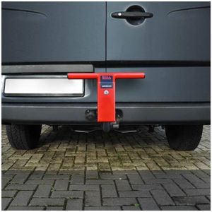Matador Trekhaakbeveiliging - Trekhaakslot Staal 25 Cm Rood