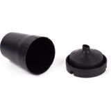 Glow in the dark auto lichtgevende asbak 11 cm - Auto accessoires voor sigaretten