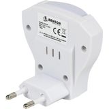 Benson LED nachtlampje - met schakelaar - helder wit licht - 220V - compact design