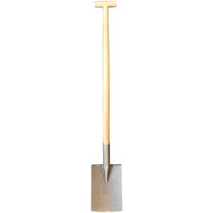 Benson Spade met houten steel - gehard staal - T-handgreep - 120 cm
