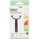 Benson Keramische dunschiller - Scherp lemmet - Geschikt voor links- en rechtshandigen - 4.2 cm - Zwart/Wit