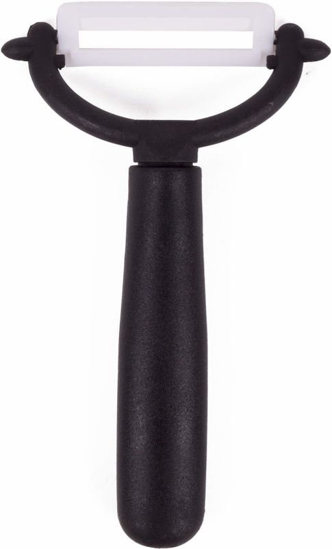 Benson Keramische dunschiller - Scherp lemmet - Geschikt voor links- en rechtshandigen - 4.2 cm - Zwart/Wit