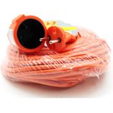 Verlengsnoer oranje 10 Meter - 2 x 1.0 mm²