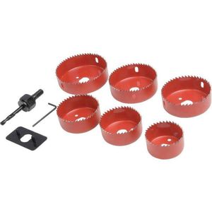 Benson 9-delige gatenzaag set - diverse maten - hout, gasbeton, gipsplaten