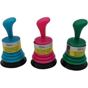 Benson Compacte gootsteenontstopper - ergonomisch ontwerp - kunststof - milieuvriendelijk