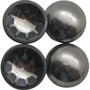 Benson Borgdoppen voor wielen - verchroomd - set van 4 - Ø 20 mm
