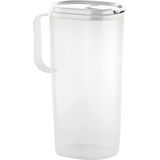 Benson Schenkkan met deksel - 1.8 liter - kunststof - maatverdeling - assorti kleuren