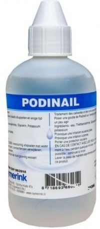 Podinail - Voetencrème - 250ml - Heldere Vloeistof op Waterbasis