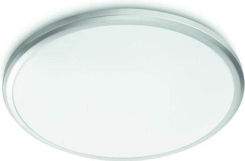 Philips Twirly plafonnière - grijs - klein - warmwit licht - 12 W