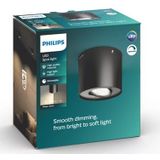 Philips Phase - opbouwspot - 1-lichts - zwart