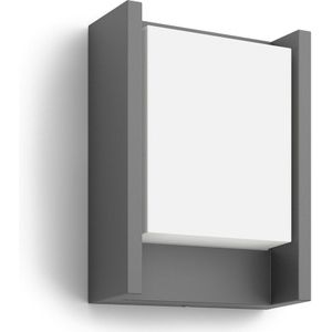 Philips Arbour buitenwandlamp  - warmwit licht - breed