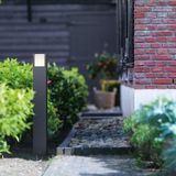 Philips myGarden Sockel-/Wegeleuchte, Außensockel-/Pfostenbeleuchtung, Anthrazit, Weiß, Aluminium, IP44, Patio, II