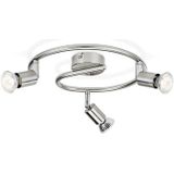 Philips Essentials Limbali Opbouwspot - GU10 - Mat Chroom - 3 x 50W - IP20